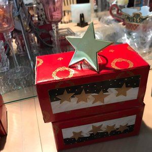 Brass Star Napkin Rings